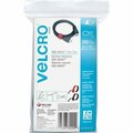 Velcro Brand FASTENER, TIES, 100CT, AST, 100PK VEK30200